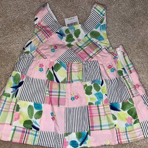 Gymboree girls top New size 4T patchwork spring summer design